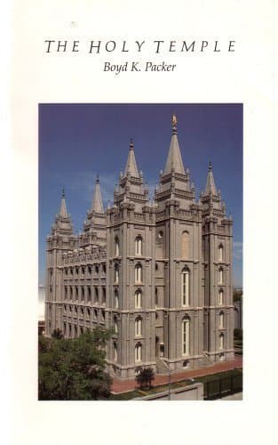 Book cover for The Holy Temple by Boyd K. Packer