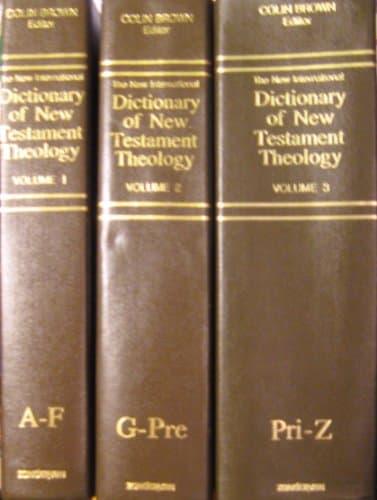 Book cover for The New International Dictionary of New Testament Theology, Vol. II by Colin Brown