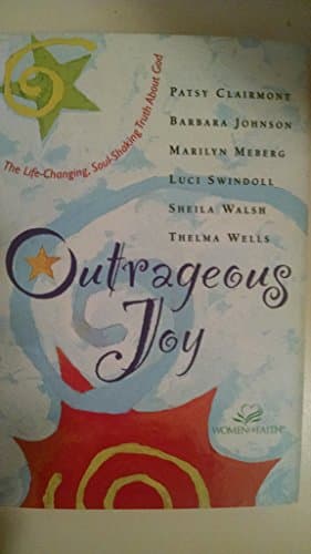 Book cover for Outrageous Joy by Clairmont, Patsy