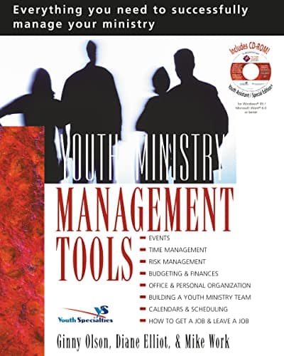 Book cover for Youth Ministry Management Tools by Ginny Olson