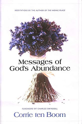 Book cover for Messages of God's Abundance by ten Boom, Corrie