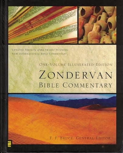Book cover for Zondervan Bible Commentary: One-Volume Illustrated Edition by Zondervan