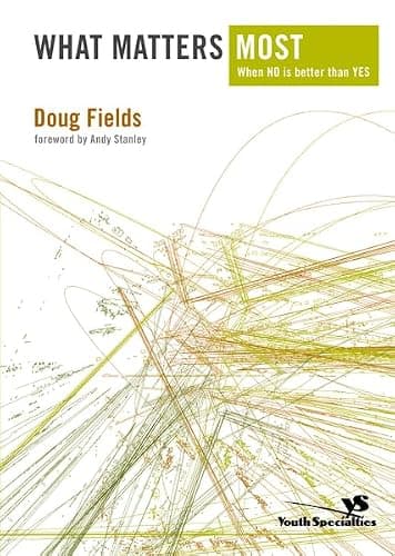 Book cover for What Matters Most when NO is better than YES by Fields, Doug