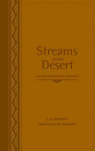 Book cover for Streams in the Desert: 366 Daily Devotional Readings by Cowman, L. B. E.