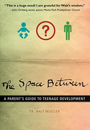 Book cover for The Space Between: A Parent's Guide to Teenage Development (Youth Specialties (Paperback)) by Mueller, Walt
