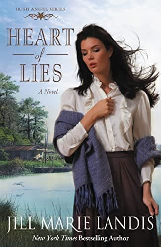 Book cover for Heart of Lies: A Novel (Irish Angel Series) by Landis, Jill Marie
