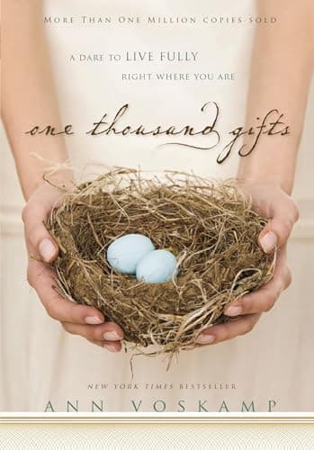 Book cover for One Thousand Gifts: A Dare to Live Fully Right Where You Are by Voskamp, Ann