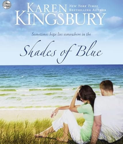 Book cover for Shades of Blue by Karen Kingsbury