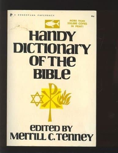 Book cover for Handy Dictionary of the Bible by Tenney, Merrill C.