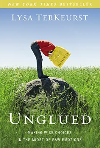 Book cover for Unglued: Making Wise Choices in the Midst of Raw Emotions by TerKeurst, Lysa