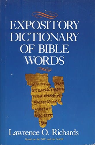 Book cover for Expository Dictionary of Bible Words by Larry Richards