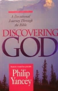 Book cover for Discovering God: A Devotional Journey Through the Bible by Yancey, Philip