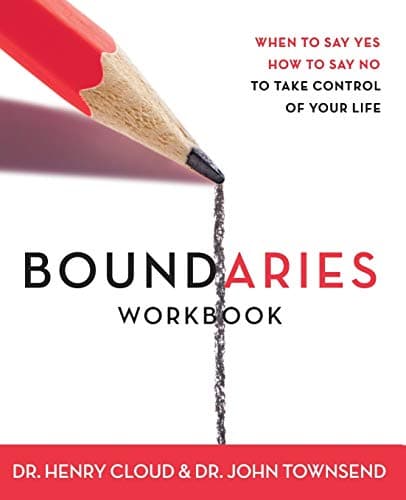 Book cover for Boundaries Workbook: When to Say Yes When to Say No To Take Control of Your Life by Cloud, Henry
