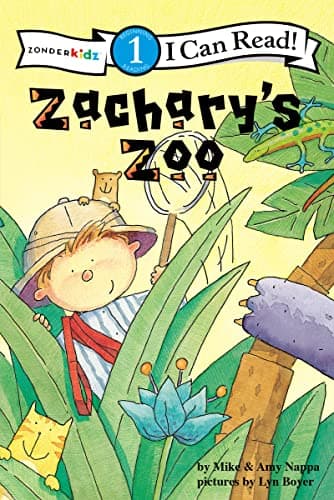 Book cover for Zachary's Zoo: Biblical Values (I Can Read!) by Nappa, Mike & Amy