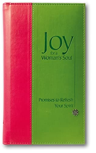 Book cover for Joy for a Woman's Soul Deluxe: Promises to Refresh the Spirit by Zondervan