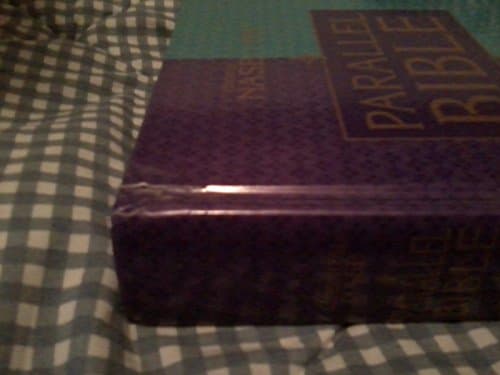 Book cover for Updated NASB/NIV Parallel Bible by Zondervan Publishing