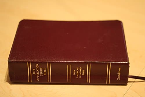Book cover for Life Application Study Bible, NASB by Zondervan