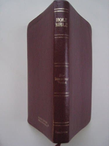 Book cover for NIV Trimline Bible, Burgundy, Bonded Leather, 1984 by Zondervan