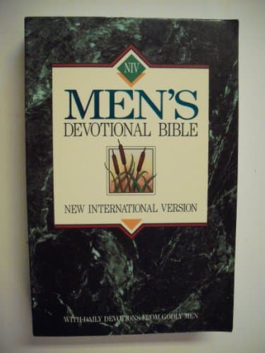 Book cover for Men's Devotional Bible: New International Version by Zondervan