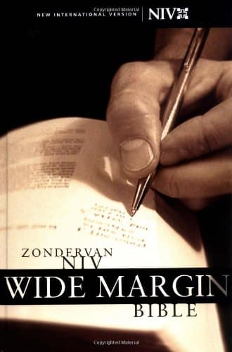 Book cover for Zondervan NIV Wide Margin Bible by Zondervan