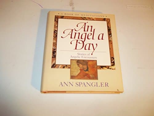 Book cover for An Angel a Day: Stories of Angelic Encounters by Ann Spangler