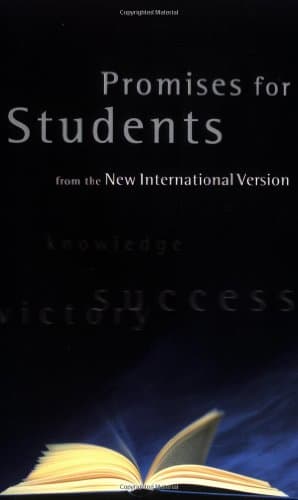 Book cover for Promises for Students by Zondervan