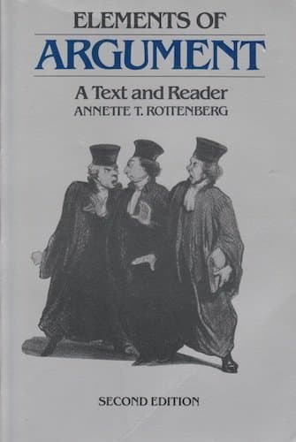 Book cover for Elements of Argument: A Text and Reader by Rottenberg, Annette T