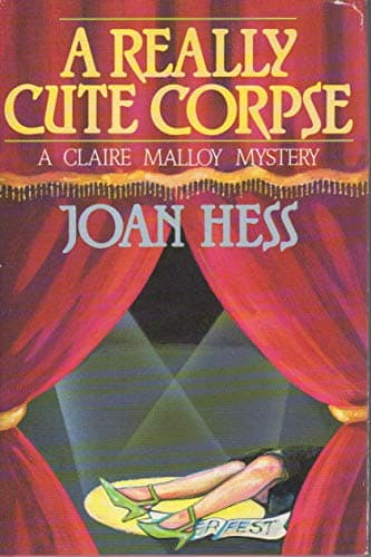 Book cover for A Really Cute Corpse (Claire Malloy Mysteries, No. 4) by Hess, Joan