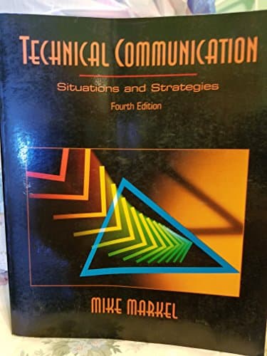 Book cover for Technical Communications by Michael H. Markel