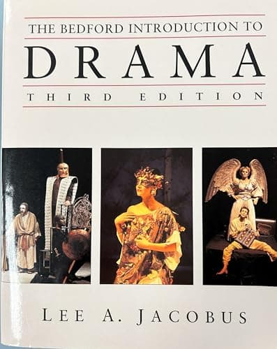Book cover for The Bedford Introduction to Drama (Third Edition) by Jacobus, Lee A.
