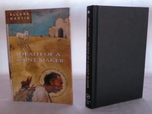 Book cover for Death of a Saint Maker: A Texana Jones Mystery by Martin, Allana