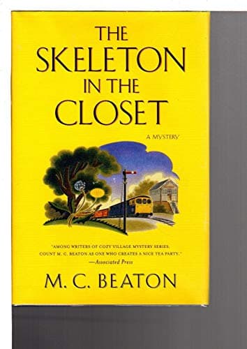 Book cover for The Skeleton in the Closet by Beaton, M. C.