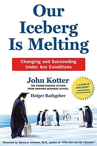 Book cover for Our Iceberg Is Melting by John Kotter