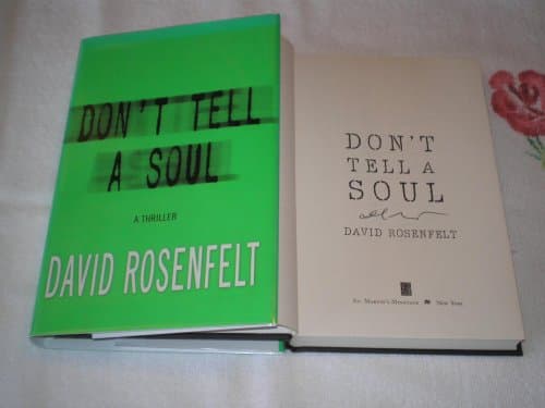 Book cover for Don't Tell a Soul by Rosenfelt, David