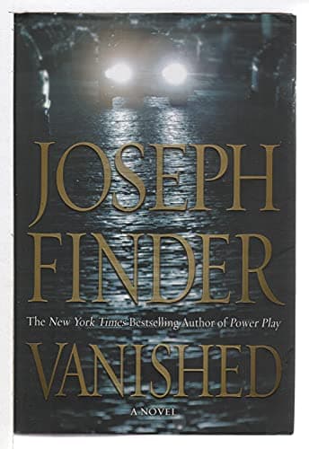 Book cover for Vanished (Nick Heller) by Finder, Joseph