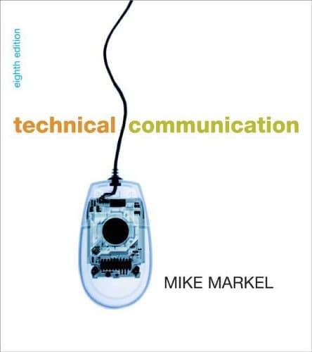 Book cover for Technical Communication by Markel, Mike