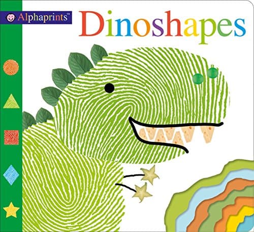 Book cover for Alphaprints: Dinoshapes by Priddy, Roger