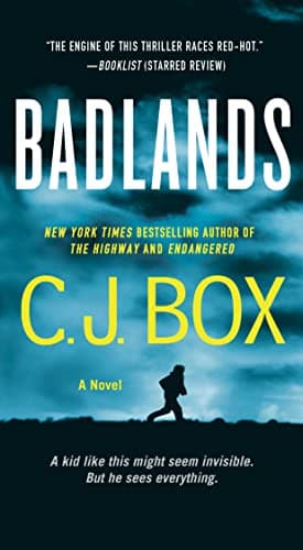 Book cover for Badlands: A Cassie Dewell Novel by Box, C.J.