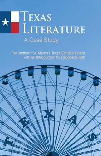 Book cover for Texas Literature: A Case Study by Texas Advisory Board