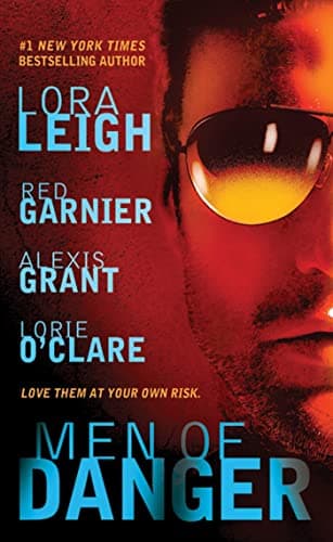 Book cover for Men of Danger: A Romantic Suspense Anthology by Leigh, Lora