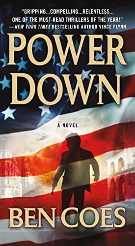 Book cover for Power Down (A Dewey Andreas Novel, 1) by Coes, Ben