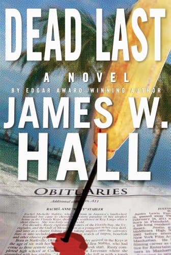 Book cover for Dead Last (Thorn Mysteries) by Hall, James W.