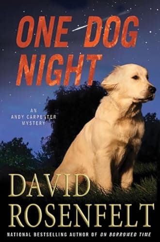 Book cover for One Dog Night (An Andy Carpenter Novel) by Rosenfelt, David