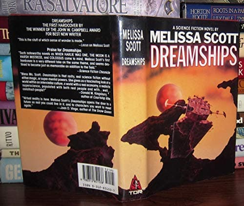 Book cover for Dreamships by Scott, Melissa