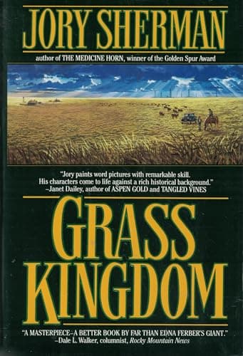 Book cover for Grass Kingdom by Sherman, Jory
