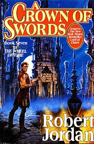 Book cover for A Crown of Swords (The Wheel of Time, Book 7) (Wheel of Time, 7) by Jordan, Robert
