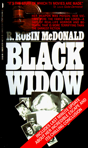 Book cover for Black Widow by McDonald, R. Robin