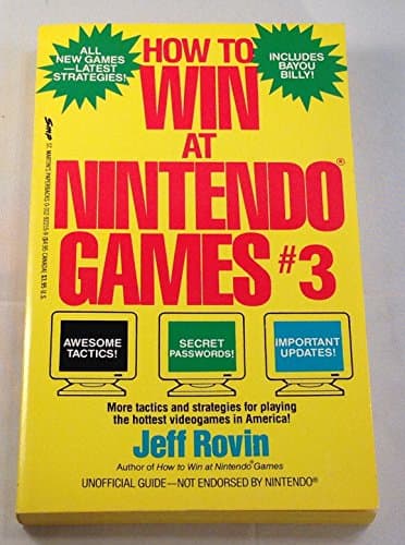 Book cover for How to Win at Nintendo Games, No 3 by Rovin, Jeff