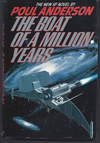 Book cover for The Boat of a Million Years by Anderson, Poul