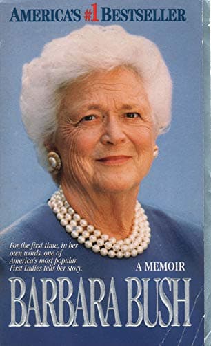 Book cover for Barbara Bush: A Memoir by Bush, Barbara